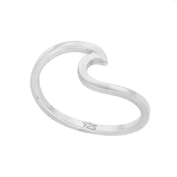 pakilia pakilia Silber Ring wellig Fair-Trade und handmade – Produktbild 2 von 4