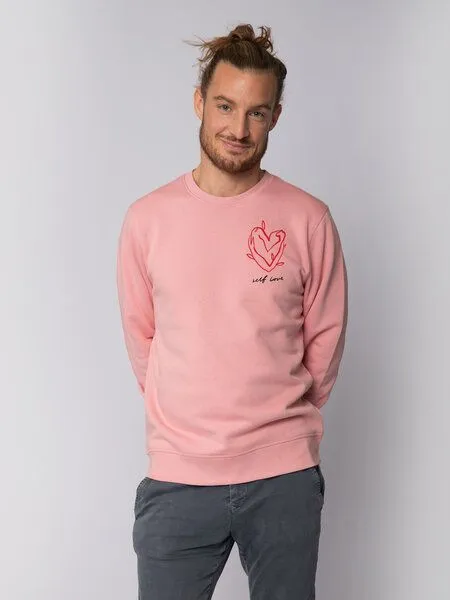 watapparel watapparel Sweatshirt Unisex Self love, Canyon pink, – Produktbild 1 von 3