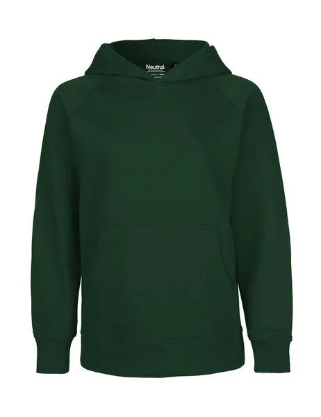 Neutral® - 3FREUNDE Neutral® - 3FREUNDE Kinder Hoodie, Flaschengrün, – Produktbild 1 von 4