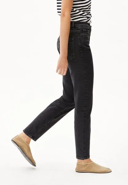 ARMEDANGELS ARMEDANGELS LEJAANI Damen Slim Jeans Bio-Baumwoll Mix X-Stretch, Blue, – Produktbild 8 von 8