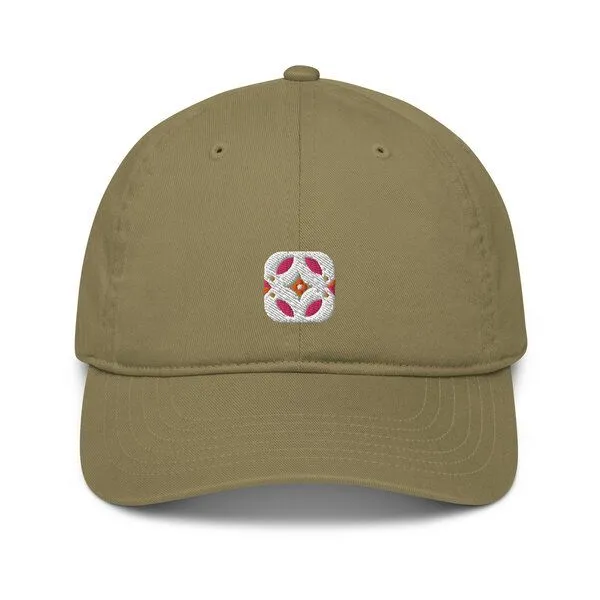 PepMelon Frühlingsvögel - 3D gestickte Bio-Baseballmütze, Baseball Cap Birds, Jungle (grün), – Produktbild 1 von 3