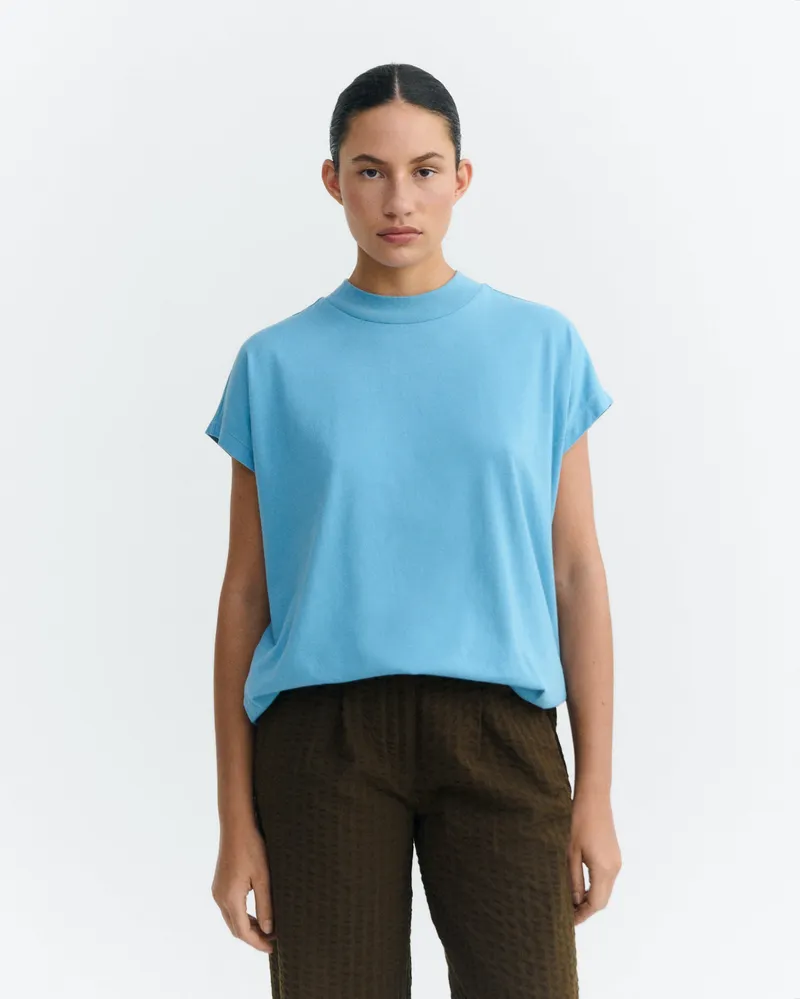 thinking mu Thinking MU Damen vegan T-Shirt Volta Hellblau, Hellblau, – Produktbild 1 von 2