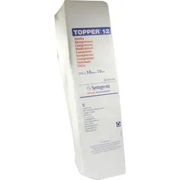 Solventum Germany TOPPER 12 Kompr.10x10 cm unsteril 200 St Kompressen – Produktbild 1 von 1