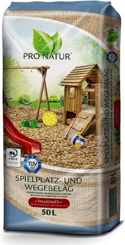 Pro Natur Rindenmulch Pro Natur Spielplatz- und Wegebelag 50l – Produktbild 1 von 1