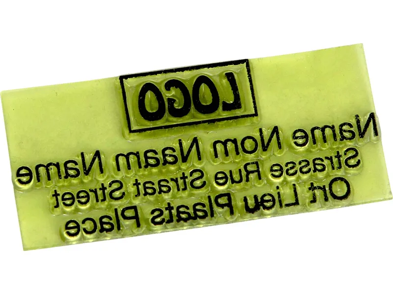 Colop Colop Ersatztextplatte P40 6-zeilig mit Logo – Produktbild 1 von 1