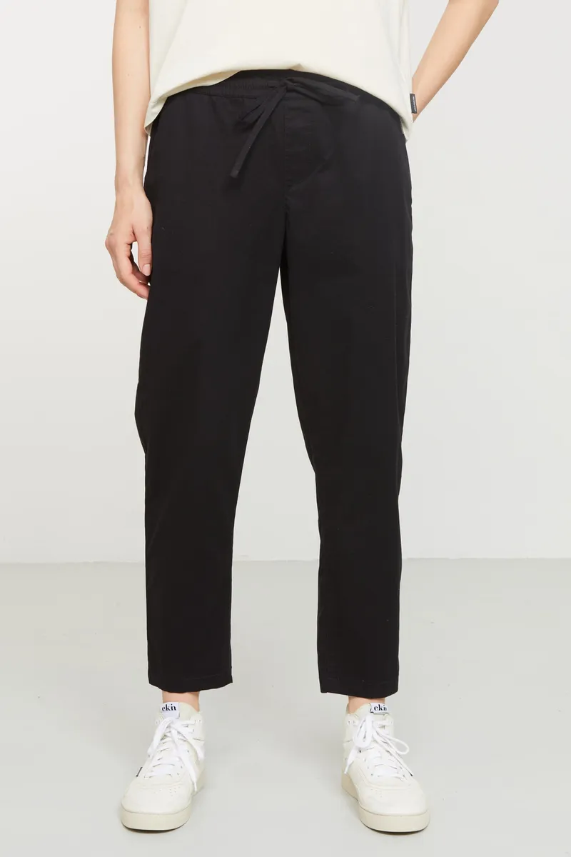 recolution Recolution Damen vegan Jogginghose Chino Kale Schwarz, Schwarz, – Produktbild 2 von 2