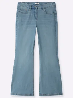 sheego Bootcut-Jeans blue-bleached – Produktbild 1 von 1