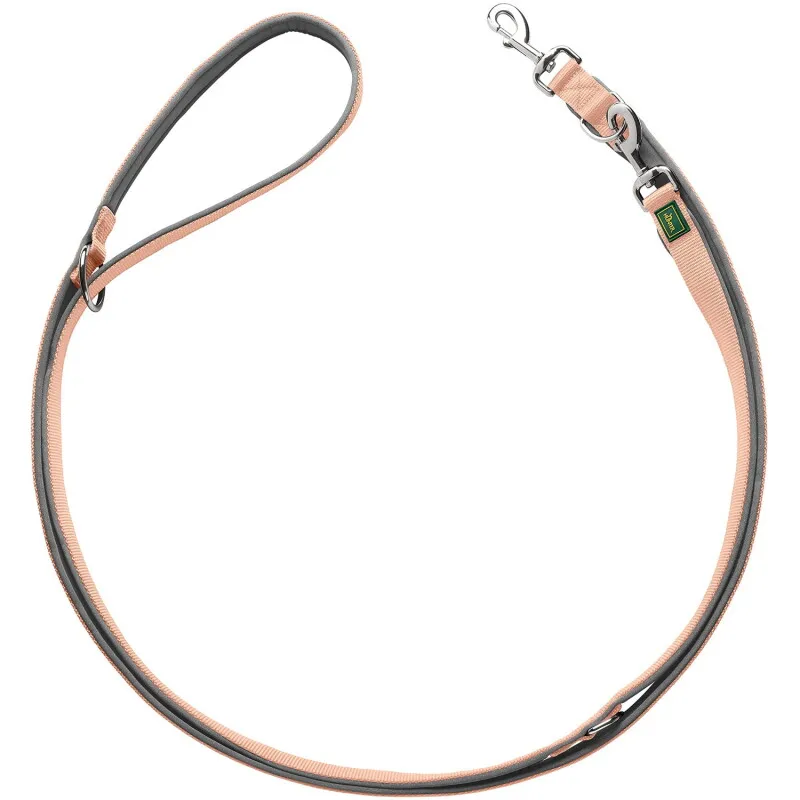 Hunter Hunter Verstellbare Führleine Neopren pfirsich 2 cm, 2 m, Pfirsich, – Produktbild 1 von 2