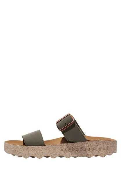 ASPORTUGUESAS Asportuguesas Damen Sandale Coly, Khaki, – Produktbild 2 von 4