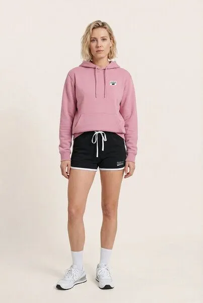 THE FACE OF ELEMENTS The Face of Elements Statement - Fitted Sweatpant Shorts aus 100% Bio-Baumwolle, Black (schwarz), – Produktbild 1 von 4