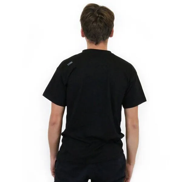 Spangeltangel Spangeltangel T-Shirt "Kamera" schwarz, weiß bedruckt, Siebdruck, Foto, Schwarz, – Produktbild 4 von 4