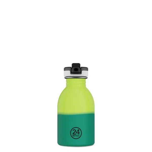24bottles 24bottles 0,25l Edelstahl Trinkflasche für Kids mit Sportverschluss, Grey, – Produktbild 1 von 8