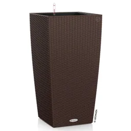 Lechuza® Lechuza® 'Cubico Cottage 40', mokka, ca. 40 x 40 x H 75 cm – Produktbild 1 von 1