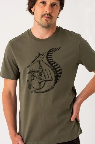 Cmig Cmig Duchs T-Shirt für Herren in khaki – Produktbild 2 von 3