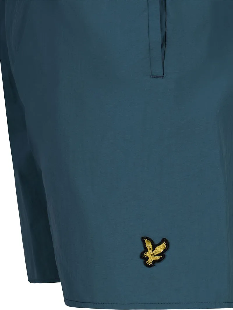 Lyle and Scott Lyle & Scott Badeshorts Plain Petrol - Größe XL, Blau, – Produktbild 5 von 5