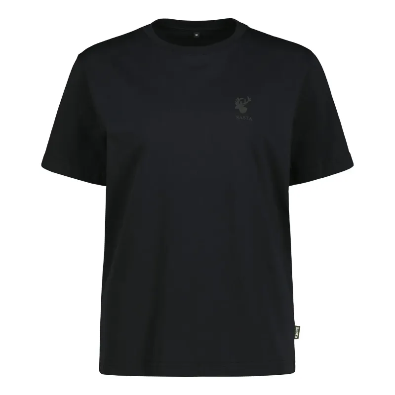 Sasta Damen T-Shirt Sasta Small Deer, Noir, – Produktbild 1 von 1