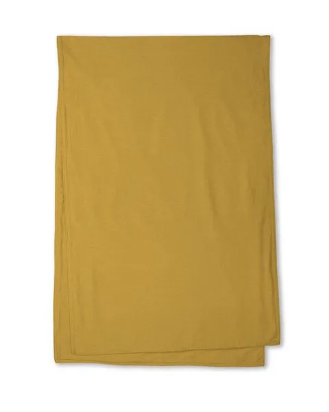 jilda-tex jilda-tex Tischläufer Renforce 100% Bio-Baumwolle Uni 50x160cm, Senfgelb, – Produktbild 1 von 4