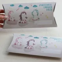 Fines Papeterie Fines Papeterie 5 Geschenkschachteln EINHORN * Kissenschachteln * Verpackungen für Kinder * Kindergeburtstag * Gastgeschenke – Produktbild 1 von 1