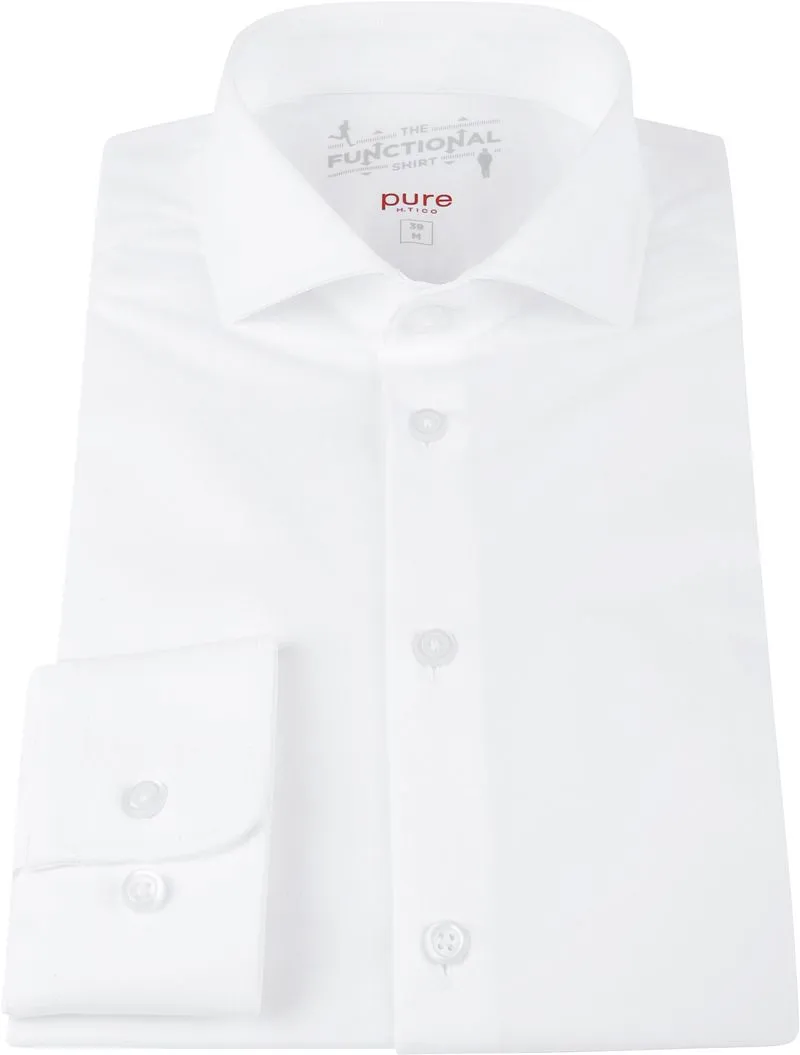 Pure Pure H.Tico The Functional Shirt Weiß - Größe 38 (S) (S), Weiß, – Produktbild 3 von 3
