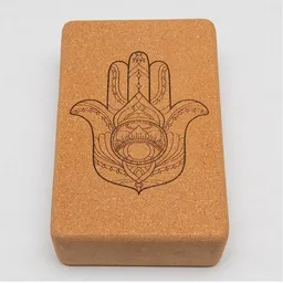 Divasya Divasya Yogablock "natural touch" aus Kork / mittlere Größe / abgerundete Ecken – Produktbild 1 von 1