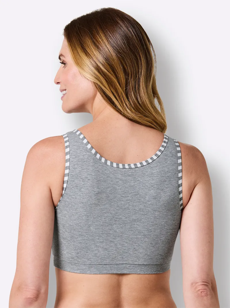 wäschepur Bustier, Grau-meliert, – Produktbild 3 von 3