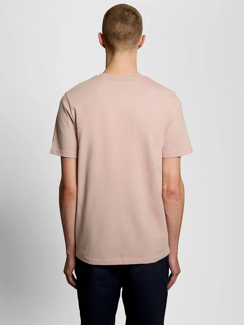 Lyle and Scott Lyle and Scott T-Shirt Honeycomb Rosa - Größe L, Pink, – Produktbild 3 von 5
