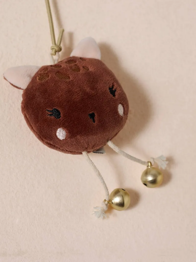 Vertbaudet Katzenangel mit Maus-Spielzeug cappuccino, Cappuccino, – Produktbild 2 von 4