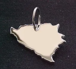 S.W.w. Schmuckwaren S.W.w. Schmuckwaren BOSNIEN Kettenanhänger in 925 Silber – Produktbild 1 von 1