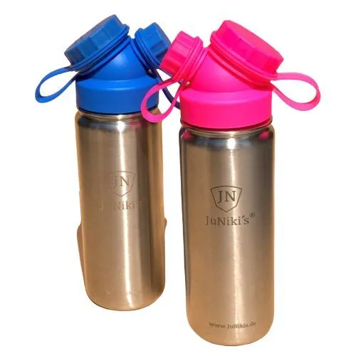 JN JuNiki's JN JuNiki's 2er Set eco line isolierte Edelstahl Trinkflasche 550ml – Produktbild 2 von 2