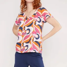 blutsgeschwister Blutsgeschwister Bluse Feed The Birds - Romantic Colour Waves – Produktbild 1 von 1