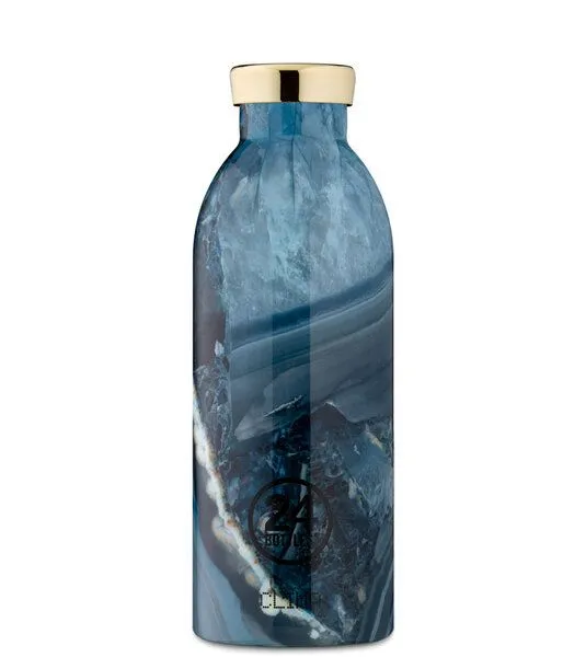 24bottles 24bottles 0,5l Thermosflasche, Agate (blau), – Produktbild 1 von 3