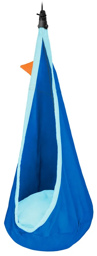 La Siesta LA SIESTA Kinder-Hängehöhle Joki 4-tlg. Ø 70 cm Textil Dolphy, Blau, – Produktbild 2 von 5
