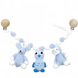 natureZoo of Denmark natureZoo of Denmark Kinderwagenkette Hase Eule Affe – Produktbild 1 von 1