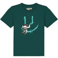 watabout kids watabout.kids T-Shirt Kinder Graffiti Astronaut, Glazed green, – Produktbild 1 von 1