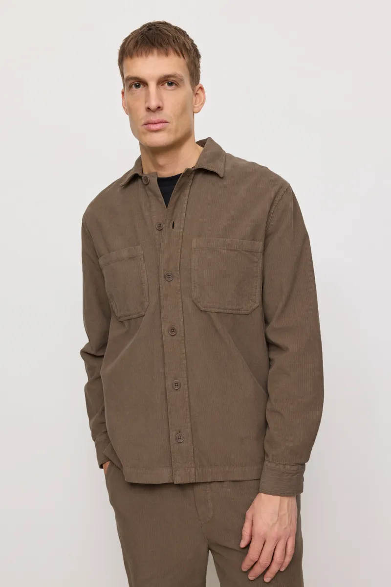 recolution recolution Herren vegan Overshirt Baobab Vintage Braun, Braun, – Produktbild 2 von 2
