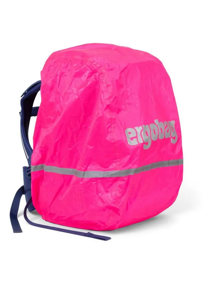 Ergobag Ergobag Rucksack-Regenschutz Regenschutz für Schulranzen (1-St), reflektierend, Rosa, – Produktbild 4 von 4