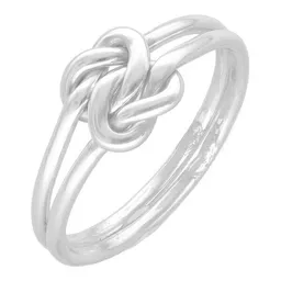 pakilia pakilia Silber Ring Knoten fein Fair-Trade und handmade – Produktbild 1 von 1