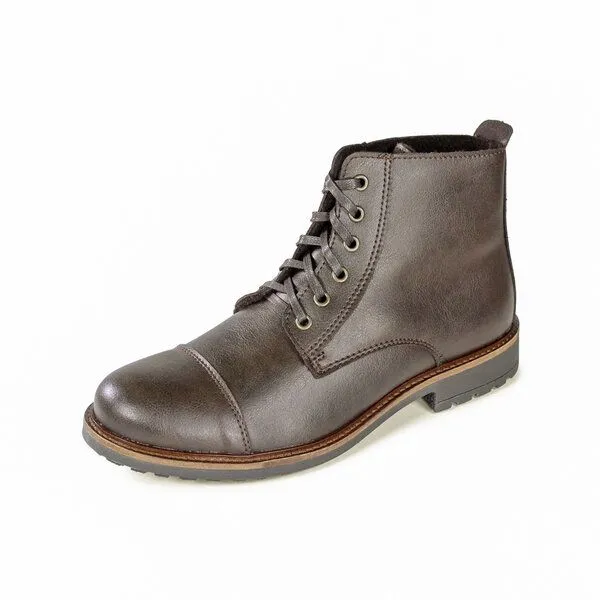 Fairticken Fairticken Vegane gefütterte Unisex Boots PERAL, Braun, – Produktbild 1 von 4