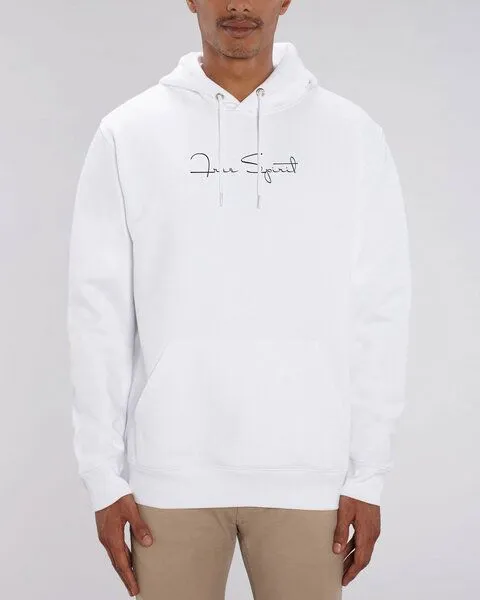Human Family Human Family Bio Unisex Hoodie - "Charmer - Free Spirit" in verschiedenen Farben, White, – Produktbild 2 von 4