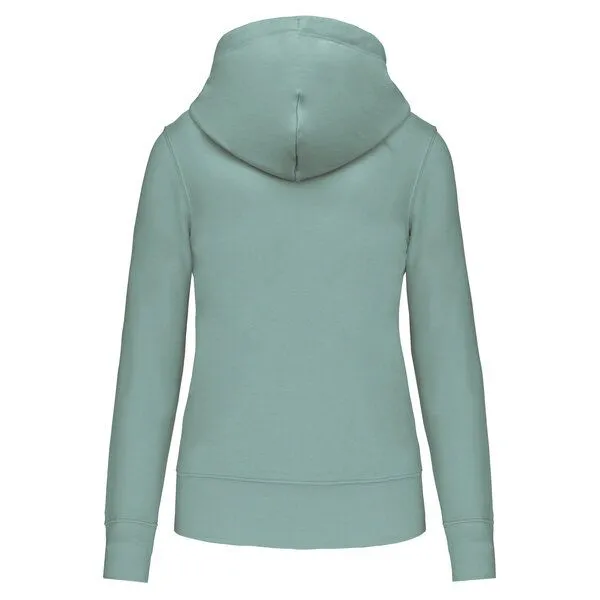 Greenspired Greenspired Umweltfreundliches Kapuzensweatshirt mit Zip für Damen 280g/m² XS-XXL, Ton, – Produktbild 2 von 2