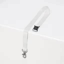 Avery Zweckform Avery Zweckform 10 Lanyards aus Recyclingkunststoff 440 x 15 mm, weiß – Produktbild 1 von 1