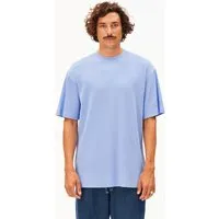 ARMEDANGELS ARMEDANGELS MAARKOS WAFFLE Herren T-Shirt aus Bio-Baumwolle, Wedgwood, – Produktbild 1 von 1