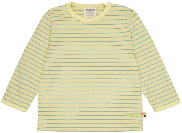 loud + proud loud + proud Babys & Kinder Shirt Streifen, GOTS-zertifiziert, Blonde(gelb), – Produktbild 2 von 2