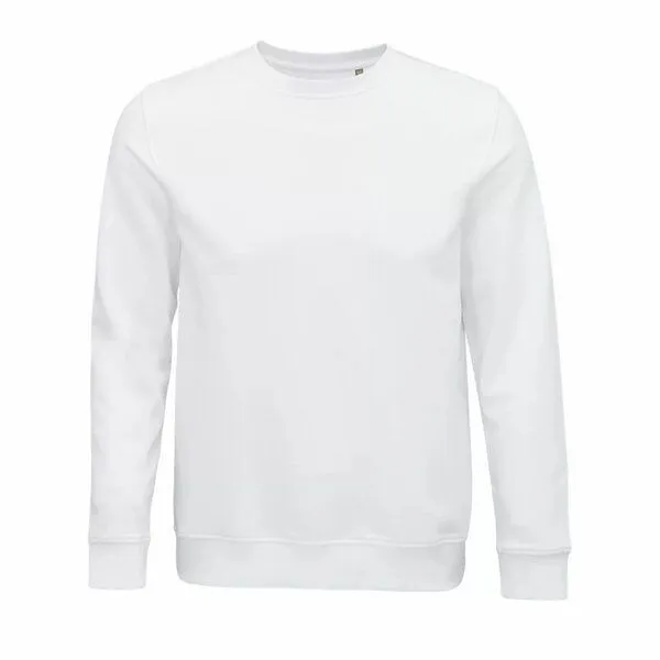 Sol's Sol's Unisex Comet Sweatshirt XS - 4XL in 8 verschiedenen Farben Damen Herren Pullover, White, – Produktbild 1 von 3