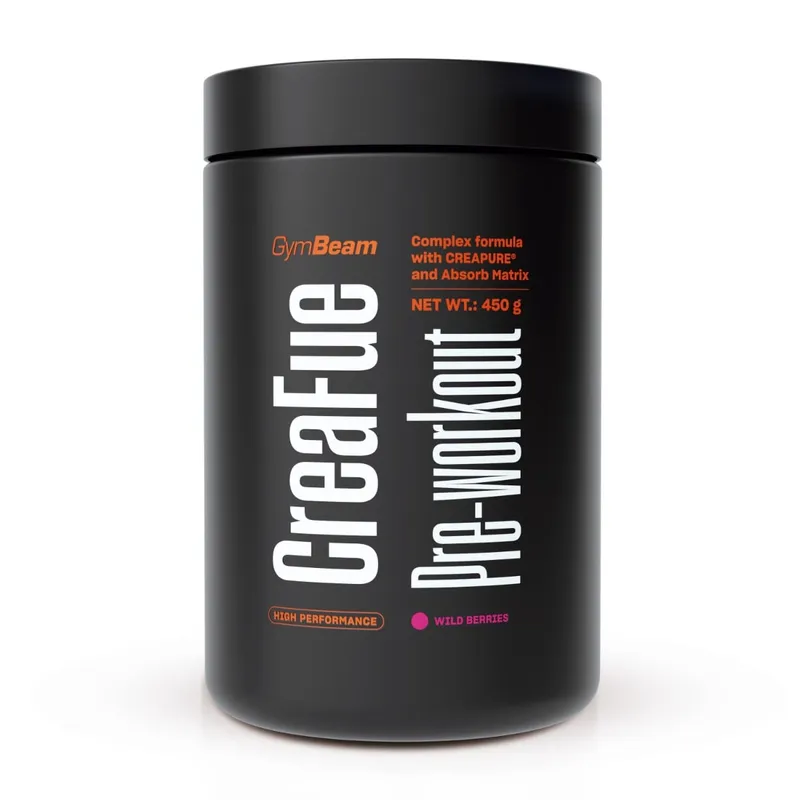 GymBeam OG1 GymBeam CreaFue Pre-workout 450 g Wild Berries – Produktbild 1 von 1
