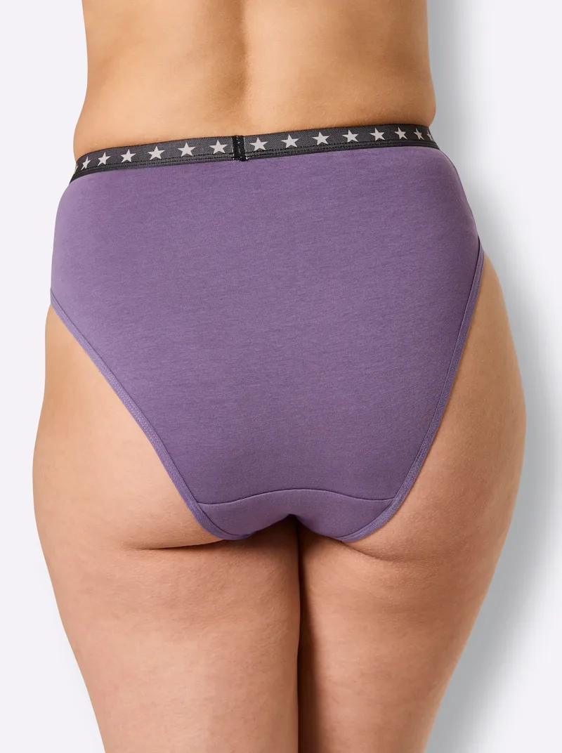 Witt Jazzpants feige + altrosa + grau-meliert, Feige + altrosa + grau-meliert, – Produktbild 3 von 3