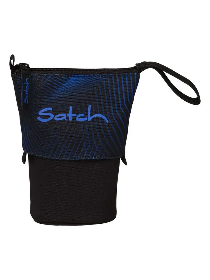 Satch Satch Federmäppchen Pencil Slider, (1-tlg), mit Slide‑Funktion, Blau, – Produktbild 1 von 4