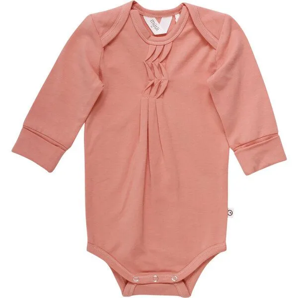 Müsli by Green Cotton Müsli by Green Cotton Langarm Baby Body Ruffles Bio Baumwolle GOTS zertifiziert, Green, – Produktbild 1 von 2
