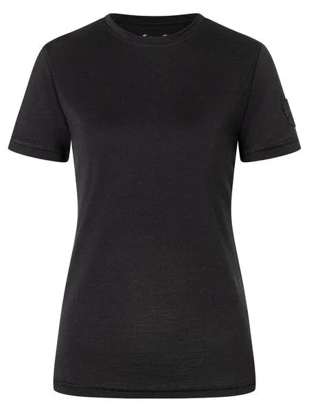 Super.Natural Super.Natural W BIO BASE TEE für Damen, Merino, Jet black, – Produktbild 4 von 4