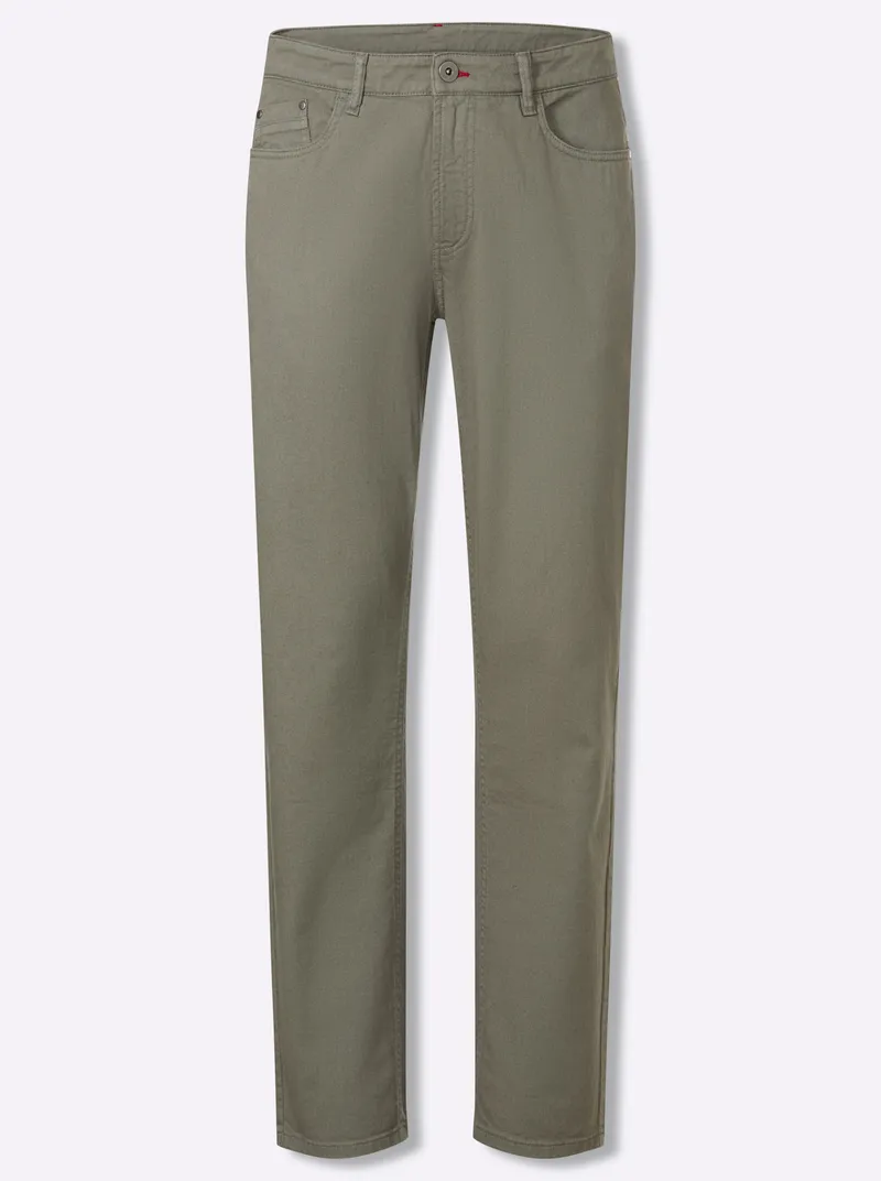 marco donati 5-Pocket-Hose khaki, Khaki, – Produktbild 1 von 2